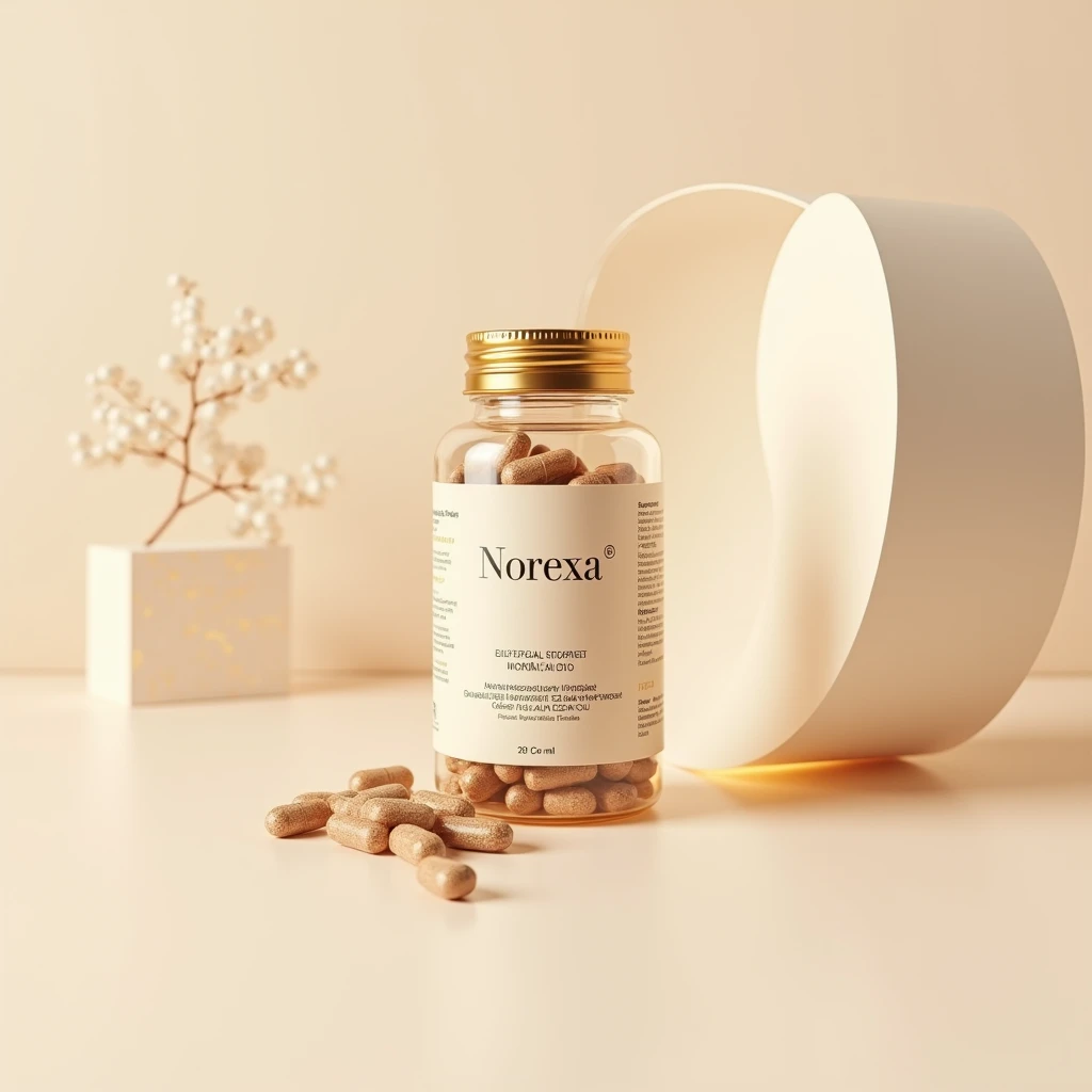 Norexa product bottle with modern design